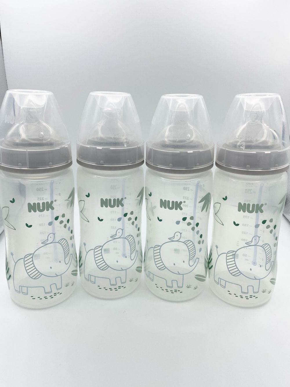 Nuk 10oz baby bottles (Pack of 4)